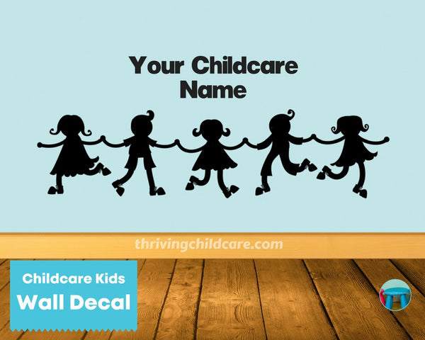 Toddler Tribe Wall Decal Sticker