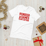 Reindeer Games Team Captain Unisex t-shirt