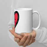 MUG:  It takes a BIG Heart! - White glossy mug