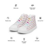 X-Marks The Spot | Women’s high top canvas shoes
