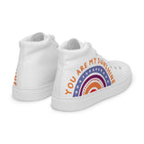 You Are My Sunshine | Women’s high top canvas shoes